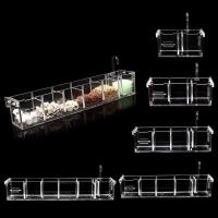 3 In 1กล่องกรองอะคริลิคภายนอกแขวนเครื่องกรองน้ำสำหรับ Aquarium Fish Bowl Aquarium อุปกรณ์เสริม Fish Filter