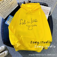 Zoey.Studio เสื้อฮู้ด เสื้อแขนยาวอบอุ่น หลวมและสบาย ทันสมัย นุ่มนวล สไตล์ สบาย WWY23000BH 41Z231010