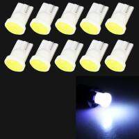 AutoAccessories 10 PCS T10/W5W/194/501/168 0.4W 20LM 6500K COB Bulbs Car Reading Lamp Clearance Light, DC 12V(White Light)