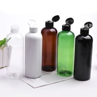 1pcs 300ml Empty Cosmetic Bottle With Flip Top Cap Shampoo Lotion Plastic Bottles Container Liquid Soap Personal Care Container