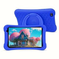 onlcicn PRITOM Android 10 Go, 8 Inch Kids Tablet, Parental Control, Kids App, Quad Core Processor, 2GB RAM, 32GB ROM, HD IPS Screen, 2.0 Front + 8.0 MP Rear Camera, With Kids-Tablet Case