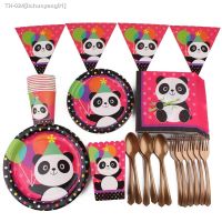 ™✖ Panda Party Birthday Decoration Disposable Tissue Paper Tissue Balloons Cup Party Supplies Birthday Party Decorations Kids