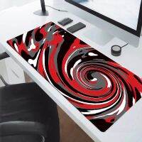 Flow Color Abstract Mouse Pad แผ่นรองเมาส์สำหรับเล่นเกม อุปกรณ์เสริมคอมพิวเตอร์ แผ่นรองเมาส์สำหรับตู้เกม พรมสำนักงาน คีย์บอร์ด แผ่นรองอะนิเมะ