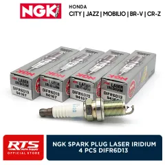 NGK Spark plug 4Pcs for Honda City 1996-2013 / Civic 1990-2006