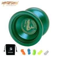 MAGICYOYO N12 Shark Metal Yoyo 8-Bead Bearing Unresponsive Yoyo Ball w/ 5 Ropes Sand Blasted Finish WorkmanshipYoyo Gift Toys