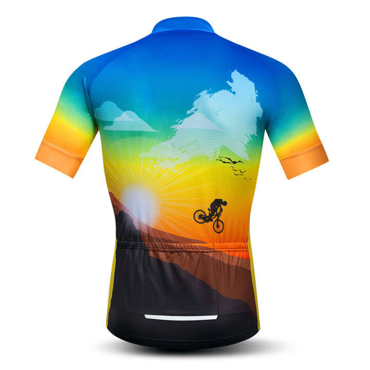 hot-weimostar-สีเหลือง-mountain-bike-jersey-ผู้ชายฤดูร้อนขี่จักรยาน-jersey-anti-uv-จักรยานเสื้อทีมขี่จักรยานเสื้อผ้า-road-biking-เสื้อ