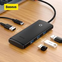 Baseus USB Type-C HUB 4 USB 3.0 Ports USB-A to Type C HUB Type C to USB Adapter for Computer Laptop MacBook Pro Air USB Splitter