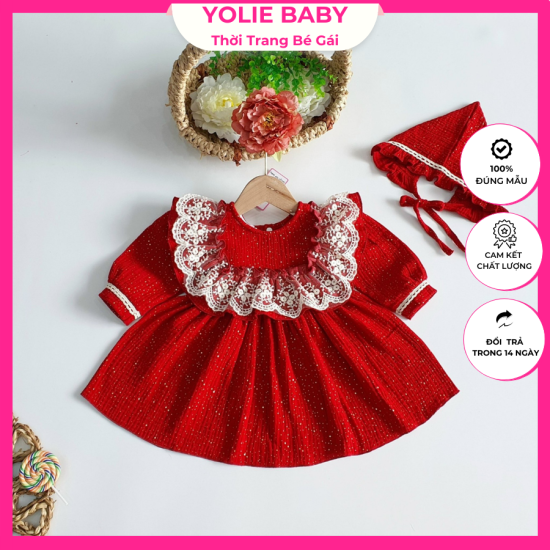 Váy chữ A vải muslin - Màu hồng phấn/Trái tim - Kids | H&M VN