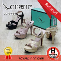 ?ส่งเร็ว?ส่งด่วน?✨รองเท้ารัดส้นสูงหญิง KITEPRETTY รุ่น KK9733 ส้น 4 นิ้ว The charm is you สวย สวมใส่สบาย