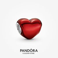 Official Store Pandora Metallic Red Heart Charm