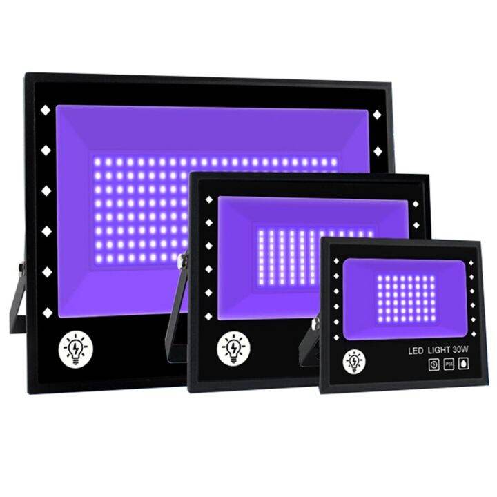 UV Black Lights LED Black Lights 100W 150W 200W LED Flood Light Glow Party Stage Lighting For