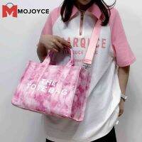 MOJOYCE ผ้าใบเลดี้ C Rossbody กระเป๋าความจุขนาดใหญ่ผูกย้อมสีเดินทางกระเป๋าจดหมายที่เรียบง่ายพิมพ์แฟชั่นสบายๆซิปสำหรับสาวๆช้อปปิ้ง