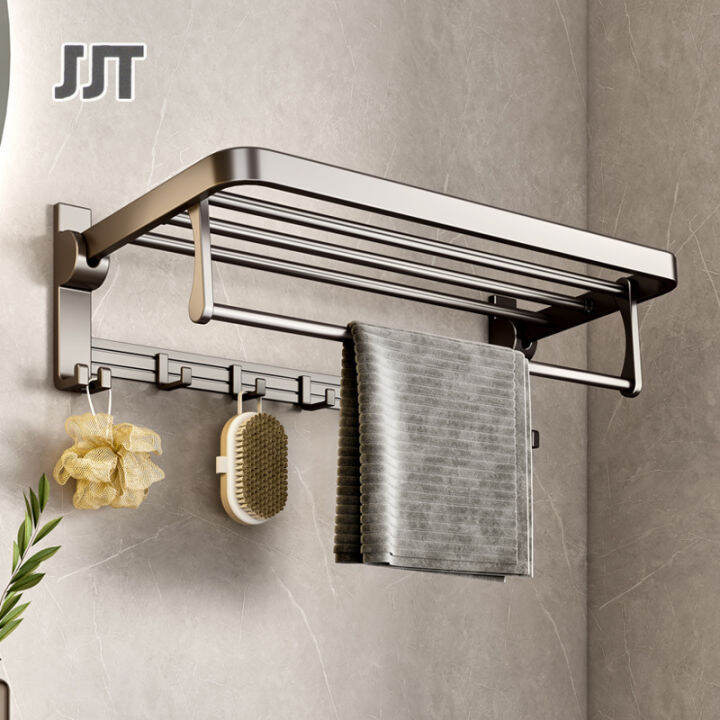 towel-rack-bathroom-space-aluminium-punch-free-bathroom-rack-wall-mounted-bathroom-towel-rack-wub