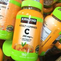 Kirkland Adult Gummies C 250 mg 180 เม็ด รุ่นใหม่ ไม่มีน้ำตาล ทายแล้วไม่อ้วน