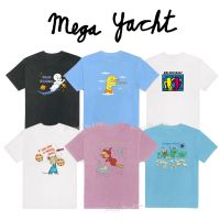 【New】ราคาระเบิดMega Yacht T Shirt เสื้อยืด Mega Yacht TeeS-3XL