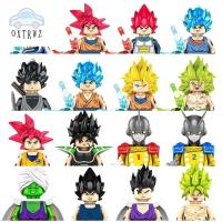 OXTRWZ ดิซูซู Zeno บล็อกก่อสร้างดราก้อนบอล อะนิเมะคลาสสิก ซามาซู ตุ๊กตาบล็อก SON goku ของเล่นเด็กเล่น ของเล่นแอคชัน เวจิตาอิฐ ของเล่นเด็กเล่น