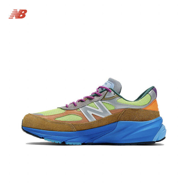 [กล่องต้นฉบับ] แอ็คชั่น Bronson x New Balance NB 990 V6, Shock