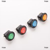 fstyzx สวิทช์โยกเปิดปิด 12v 16 a led dot spst 4 ชิ้นสําหรับรถยนต์เรือ