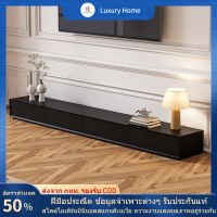 [กทม. 3 วัน ส่ง]LXH furniture ชั้นวางทีวี โต๊ะวางทีวี ตู้วางทีวี ความยาว 150/180 ซม. เป็นตัวเลือก สีดำ สไตล์นอร์ดิก(150/180*30*26 ซม)