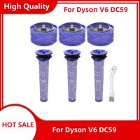 Pre &amp; Post-Motor ชุดกรอง HEPA สำหรับ V6 DC59ชิ้นส่วนเครื่องดูดฝุ่นพอดีส่วน DY-96674101และ DY-96566101