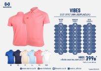 Warrix เสื้อโปโล Vibes WA-203PLACL01