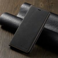 RHI2J Leather Case for Xiaomi Poco X4 X3 NFC M4 M3 F3 10T Pro Wallet Flip Cover Redmi Note 11 11S 10S 10 9 9s 9A 9C 8 7 12T 11T Thin