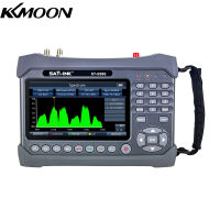 KKmoon ST-6986 DVB-S/S2/T/T2/C Satellite Finder Combo Satellite TV สัญญาณ Finder ดิจิตอลเมตรสัญญาณ HEVC H.265 (10บิต) MPEG-4 7นิ้ว TFT LCD