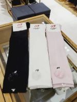 【Sock shop】2022กอล์ฟสุภาพสตรีถุงน่องดูดซับเหงื่อกอล์ฟกีฬาเข่าถุงเท้าถุงเท้าผ้าฝ้าย