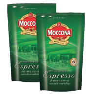 Moccona Espresso Instant Coffee มอคโคน่า เอสเพรสโซ่ กาแฟสำเร็จรูป 120g. x 2ถุง