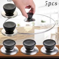 ETX5pcs Replacement Lifting Handle Universal Pot Lid Holding Handle Glass Lib Cover Knob Cap For Kitchen Saucepan Cookware Handgrip