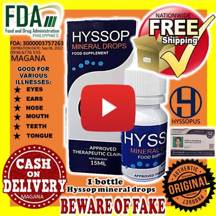 Original & Effective miracle Hyssop eye drops cataract and blurriness