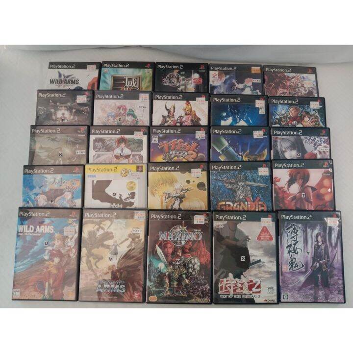 Authentic Playstation 2 Games CD PS2 Games CD Games for PS2 from Japan