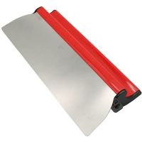 15.75 40cm Drywall Skimming Smoothing Spatula for White Wall Knock-down Extruded Stainless Steel Construction Tools