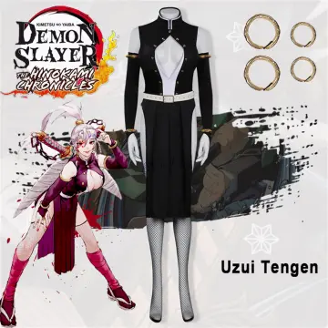  Women's Uzui Tengen Cosplay Female Dress Costume