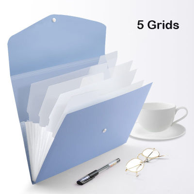 13 Grids 13 Grids Handheld File Folder Organ Box Bag Multi-function Organizer A4 Paper Holder Office Document Storage file Folder office Supplies students Supplies documents Holder