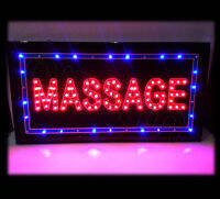 ป้ายไฟร้านนวด Massage รุ่นSP015 LED SIGN ประดับตกแต่ง ป้ายแบบสำเร็จรูป