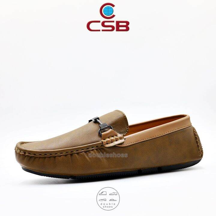 csb-รองเท้าหนัง-โลฟเฟอร์-รุ่น-cm200-สีดำ-กรม-แทน-น้ำตาล-ไซส์-39-45