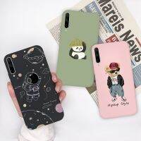 ✒❈┇ Funda de silicona suave para teléfono Huawei Y9s carcasa trasera con dibujos animados de flores oso bonito para Huawei Y9S STK-L21 Y 9 s Y9 s STK-LX3