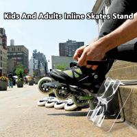 Inline Speed Skates Shoes Holder Stand Support For Kids And Adults Skating Shoes  Suit For Speed And Slalom Roller Inline Skate Training Equipment