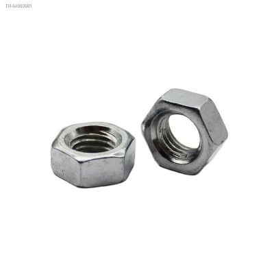 ۞❁ M7 Hex Nuts DIN 934 High Tensile Steel Zinc Plated