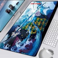 ✶ 90x40cm 22x18cm XL Anime Kimetsu no Yaiba Pad Mouse HD Print Computer Gamer Locking Edge Mousepad XXL Keyboard PC Mice Mats Pad