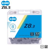 Z8.3โซ่ Kmc ความเร็ว6/7/8 6วินาที7S 8 S สำหรับจักรยานเสือหมอบ Mtb มีลิงก์ที่ขาดหายไปอะไหล่รถจักรยานอุปกรณ์เสริมการปั่นจักรยานที่มีการเชื่อมโยง116