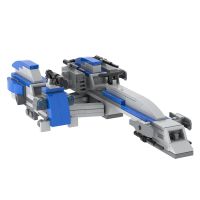 [COD] creative series MOC2074 BARC flying locomotive with side car assembled building blocks toy bag