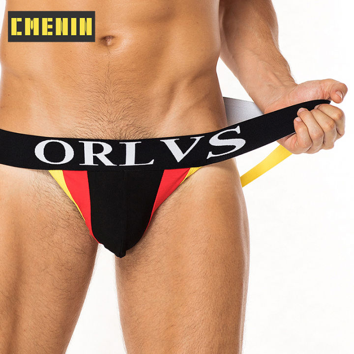 cmenin-orlvs-4pcs-ins-สไตล์ผ้าฝ้ายชุดชั้นในเซ็กซี่ชายกางเกง-jockstrap-breathable-tanga-mens-thongs-และ-g-string-man-กางเกงมาใหม่-or14