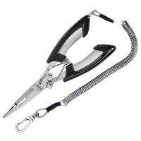 【LZ】❍卐❖  Booms Fishing H01 Multifunctional Fishing Pliers Scissor Stainless Steel  Fishing Tool with Lanyard