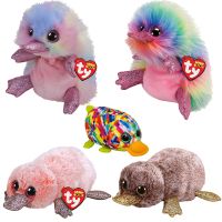 【A Great】 15เซนติเมตร Ty Beanie เพอร์รี่ G Litter ฟุต BrownDuck Kawaii ตุ๊กตาตุ๊กตาสัตว์ตุ๊กตาของเล่นเด็ก39; S ของขวัญวันเกิด