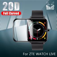 20D Curved Edge Protective film for ZTE Watch Live Global Smart Watch accessories Smartwatch (Not Glass) Screen Protectors