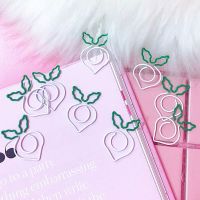 Cartoon Vegetable Radish Carrot Shaped Paper Clip Bright Colors Photo Clip Bookmark DIY Handmade Decor School Stationery Y98A