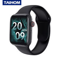 2022 TAIHOM สมาร์ทนาฬิกากันน้ำบลูทูธ 5.2 หน้าจอสัมผัส 24 h Heart Rate Monitor เพลง Smartwatch Tracker Motion สมาร์ทนาฬิกาสำหรับ Android IOS