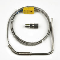 วัดการวิเคราะห์ K-Type Thermocouple Exhaust Probe High Temperature Sensor Threads 2M EGT Stainless Steel 1Pc